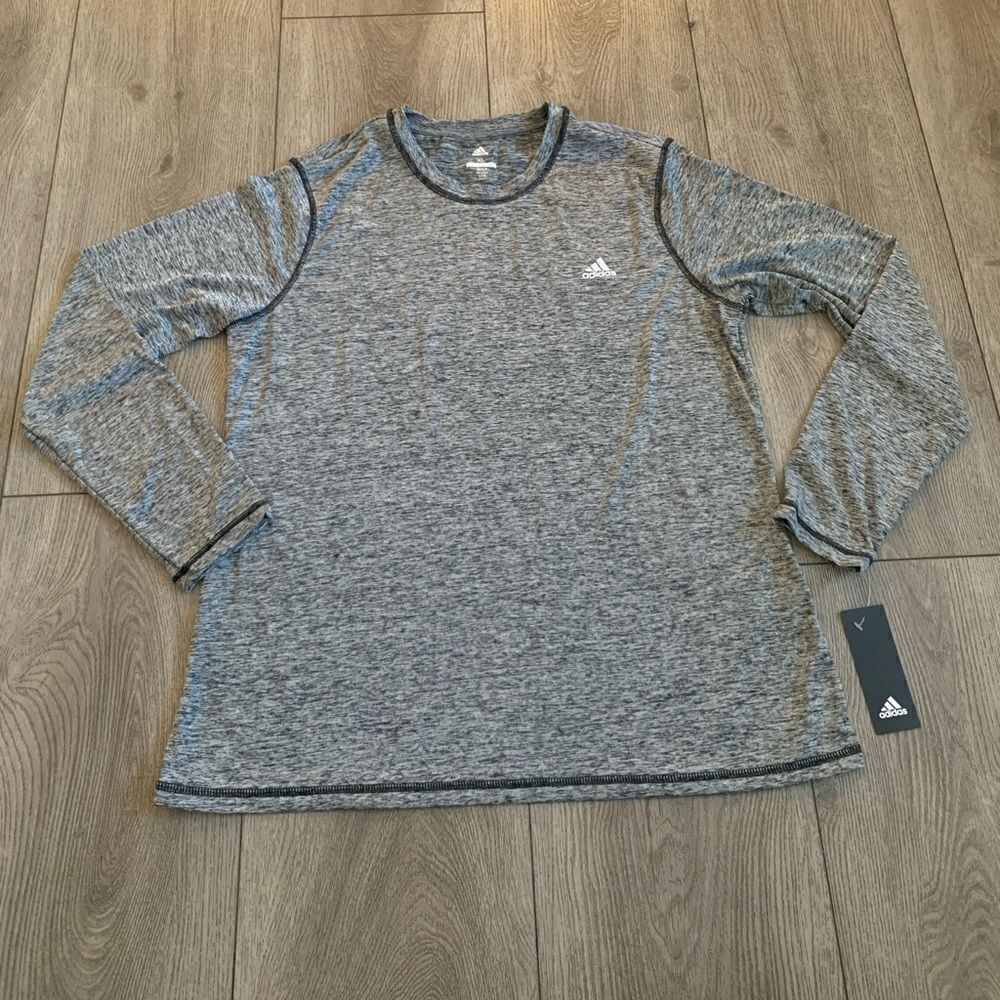 Adidas woman’s LS tech tee very soft and lightweight